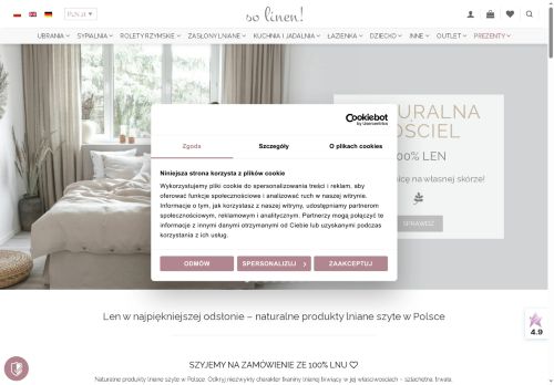 So linen! Monika Różańska Nina Wojciechowska s.c.